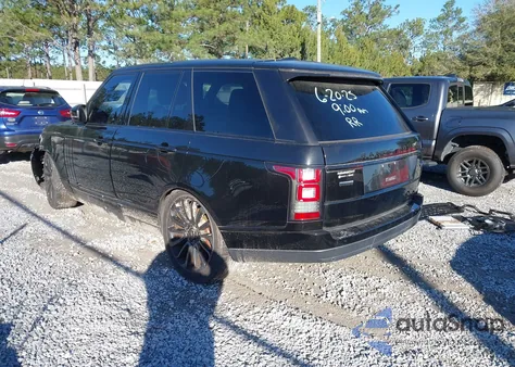 2015 Land Rover Range Rover 5.0L V8 Supercharged из США, поврежденный, VIN SALGS2TFXFA228507